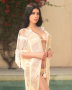 AMALFI FRINGE COVER-UP