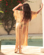 AMALFI FRINGE COVER-UP